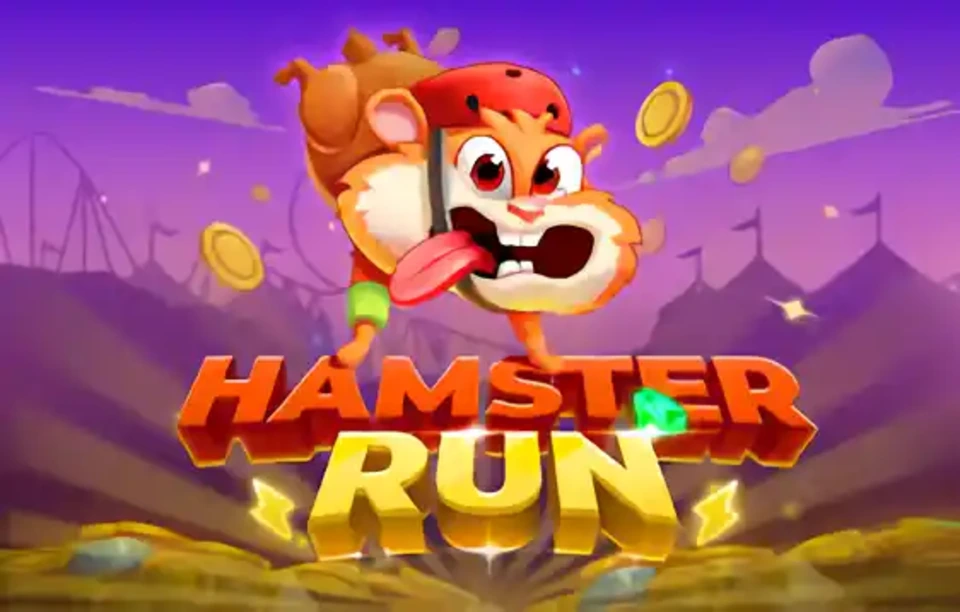 pantalla principal de la ranura Humster run juego
